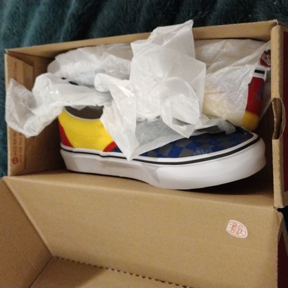 NIB - RARE - Don't Forget- OTW Rally Slip-On Vans - Picture 3 of 7